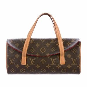 Louis-vuitton authentic sonatine monogram handbag
